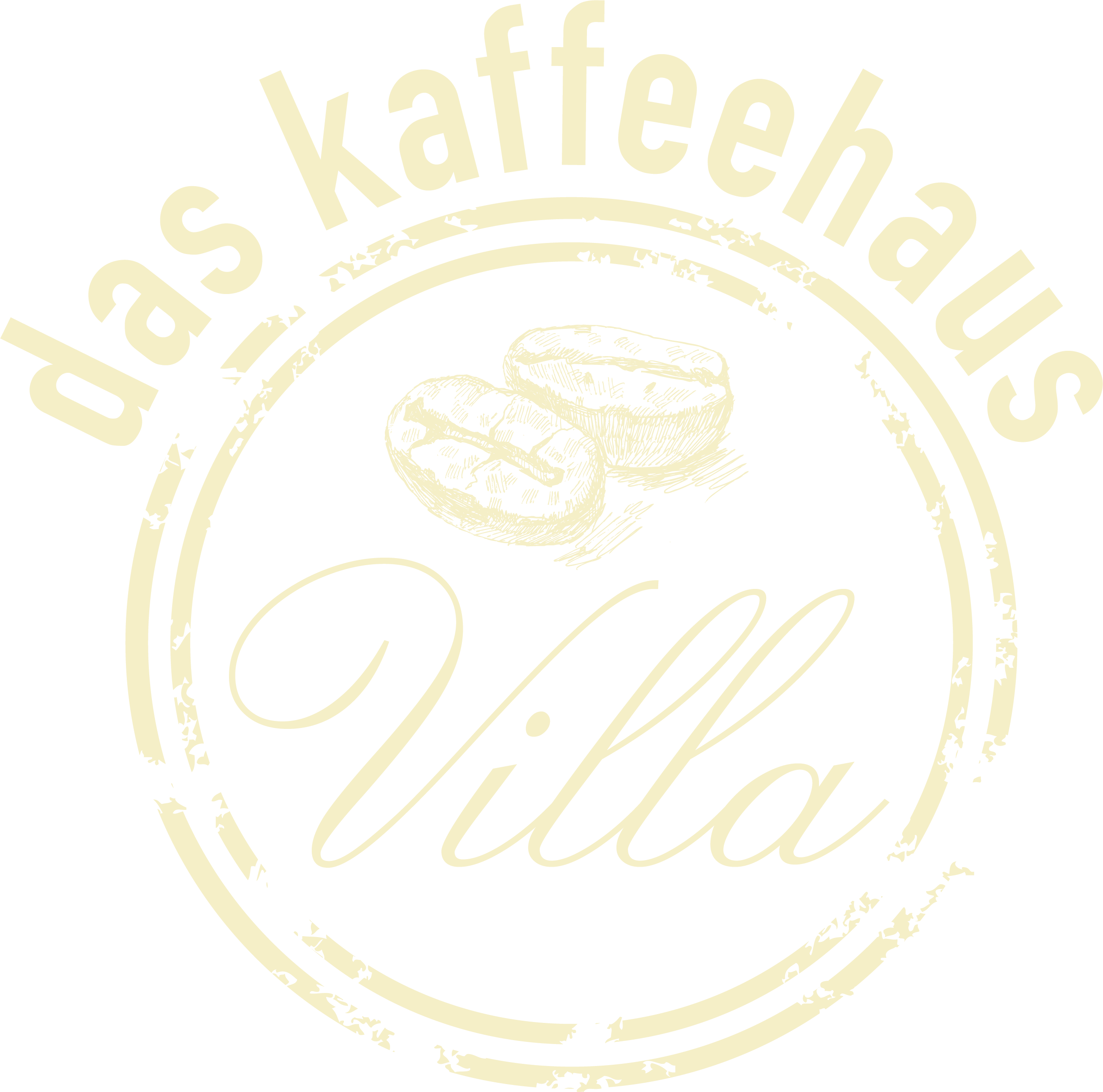 KAffeehuas Villa Logo beige